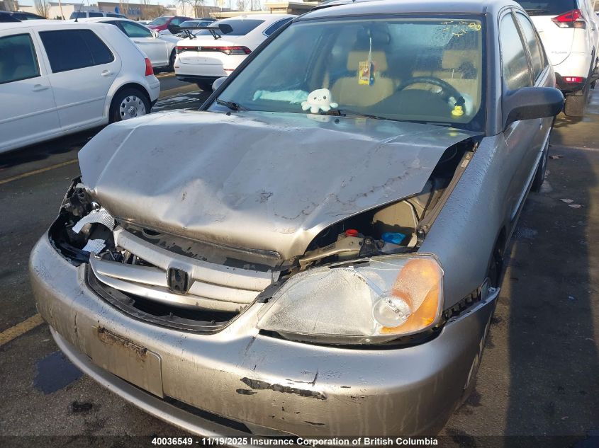 2003 Honda Civic Dx VIN: 2HGES16483H930875 Lot: 40036549