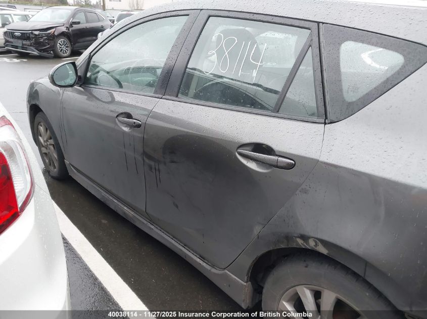 2012 Mazda 3 I VIN: JM1BL1L71C1669021 Lot: 40038114