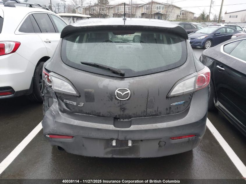 2012 Mazda 3 I VIN: JM1BL1L71C1669021 Lot: 40038114