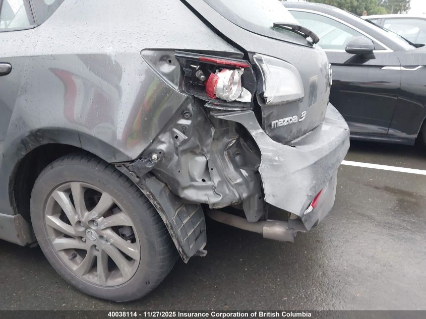 2012 Mazda 3 I VIN: JM1BL1L71C1669021 Lot: 40038114