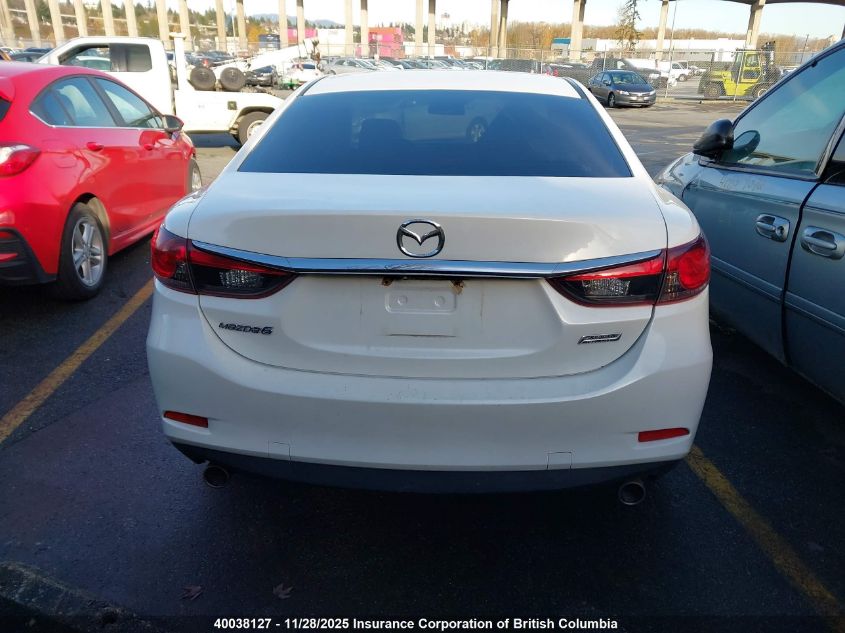 2014 Mazda 6 Touring VIN: JM1GJ1V55E1110551 Lot: 40038127