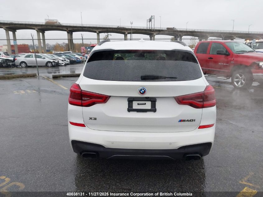 2019 BMW X3 VIN: 5UXTS3C5XKLR73533 Lot: 40038131