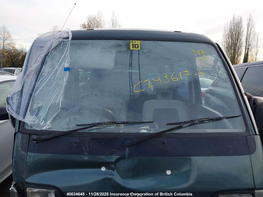 1990 Subaru Sambar VIN: KV4076074 Lot: 40034645