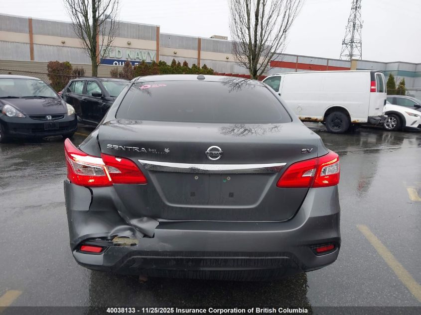2017 Nissan Sentra S/Sv/Sr/Sl VIN: 3N1AB7AP1HL690040 Lot: 40038133