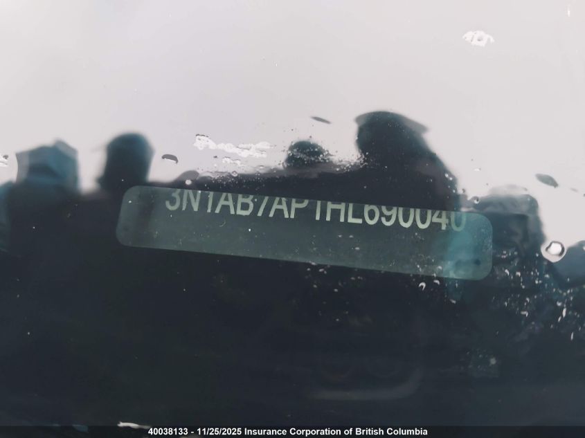 2017 Nissan Sentra S/Sv/Sr/Sl VIN: 3N1AB7AP1HL690040 Lot: 40038133