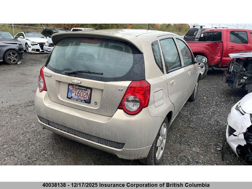 2011 Chevrolet Aveo VIN: 3G1TC6DG7BL148465 Lot: 40038138