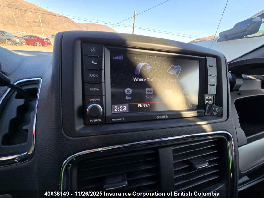 2019 Dodge Grand Caravan Gt VIN: 2C4RDGEG7KR794353 Lot: 40038149