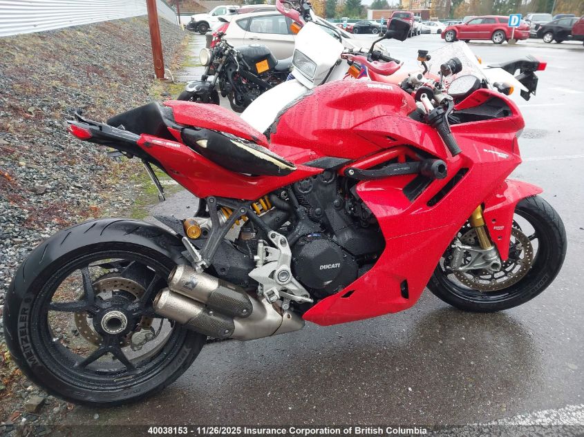 2021 Ducati Supersport VIN: ZDMVABDS3MB001944 Lot: 40038153