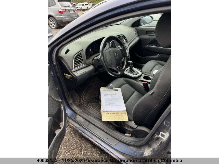 2018 Hyundai Elantra Sel/Value/Limited VIN: KMHD84LF0JU516981 Lot: 40038155