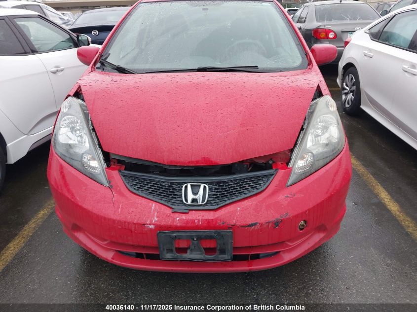2013 Honda Fit Lx VIN: LUCGE8H51D3001138 Lot: 40036140