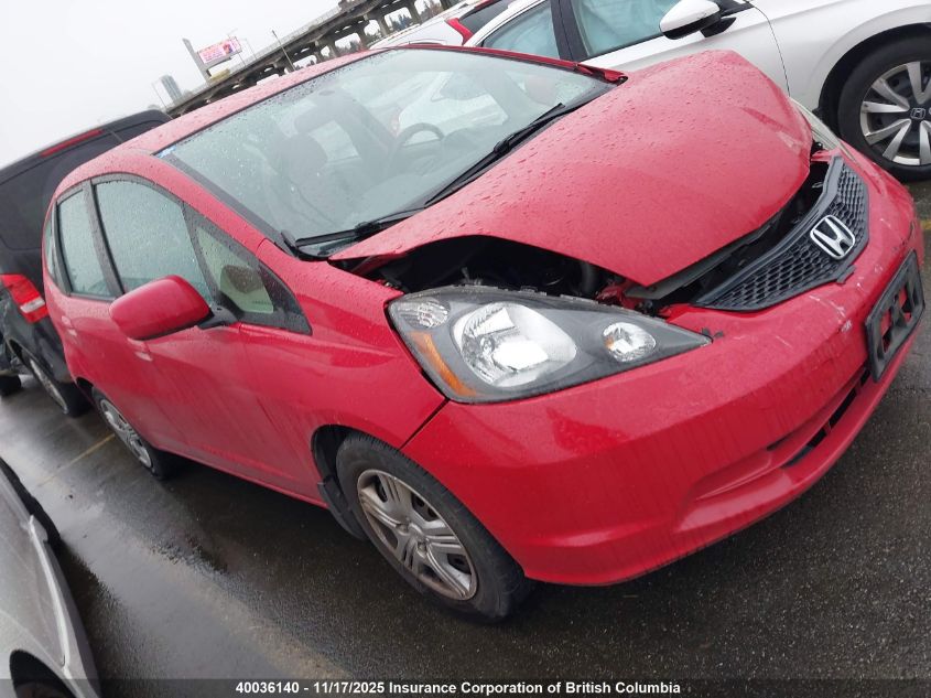 2013 Honda Fit Lx VIN: LUCGE8H51D3001138 Lot: 40036140