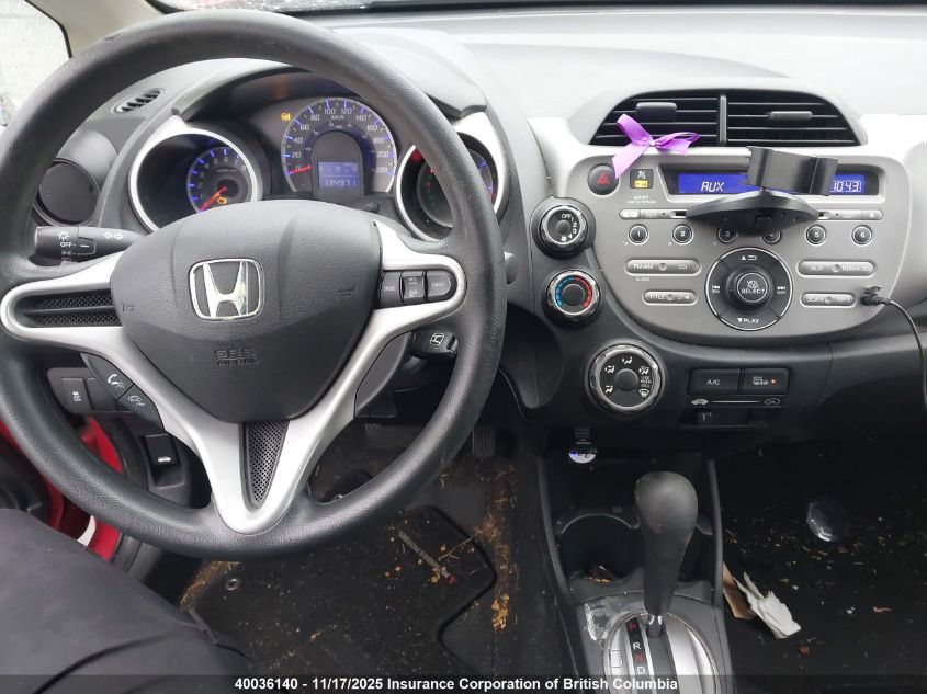 2013 Honda Fit Lx VIN: LUCGE8H51D3001138 Lot: 40036140