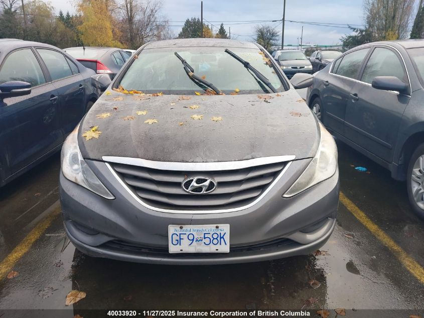 2011 Hyundai Sonata Gls VIN: 5NPEB4AC2BH043437 Lot: 40033920