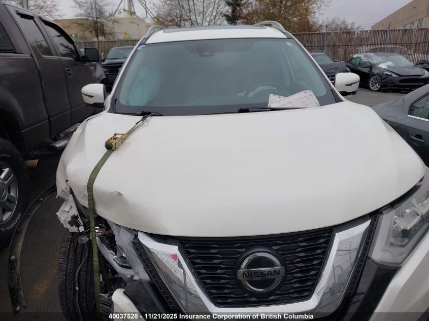 2019 Nissan Rogue S/Sl/Sv VIN: 5N1AT2MV1KC834742 Lot: 40037528