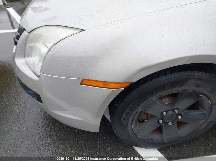2008 Ford Fusion Se VIN: 3FAHP07Z38R160104 Lot: 40038160