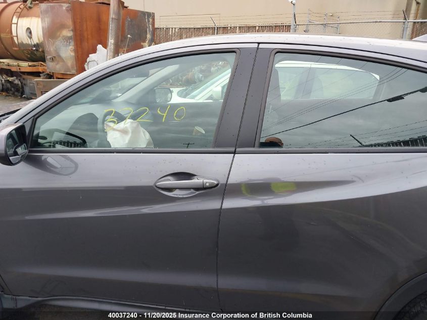 2016 Honda Hr-V Lx VIN: 3CZRU5H37GM105224 Lot: 40037240