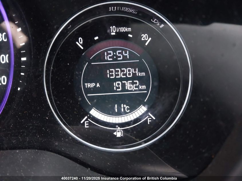 2016 Honda Hr-V Lx VIN: 3CZRU5H37GM105224 Lot: 40037240