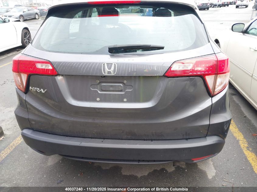 2016 Honda Hr-V Lx VIN: 3CZRU5H37GM105224 Lot: 40037240