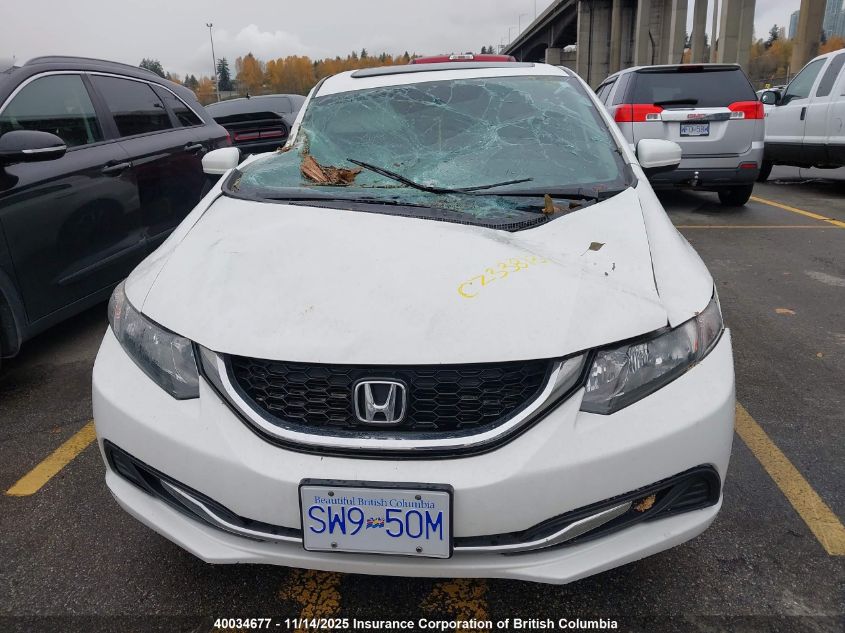 2014 Honda Civic Lx VIN: 2HGFB2F53EH041701 Lot: 40034677