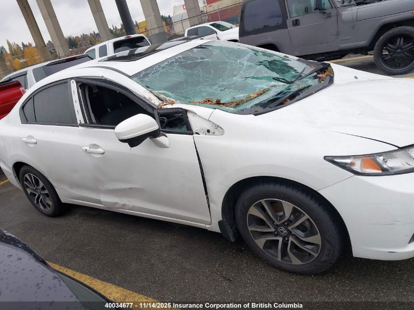 2014 Honda Civic Lx VIN: 2HGFB2F53EH041701 Lot: 40034677