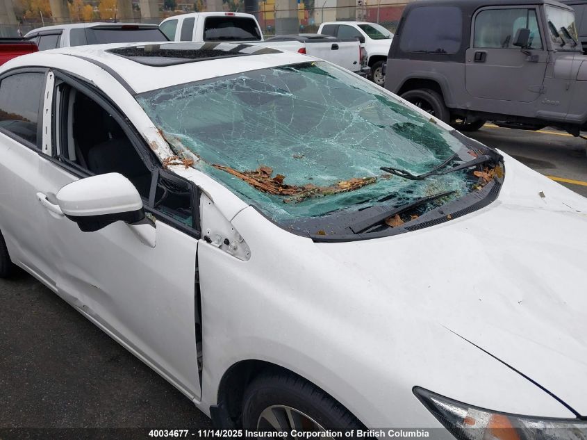 2014 Honda Civic Lx VIN: 2HGFB2F53EH041701 Lot: 40034677