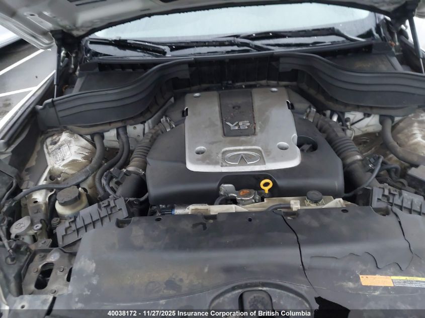 2009 Infiniti Ex35 VIN: JNKAJ09F99M950869 Lot: 40038172