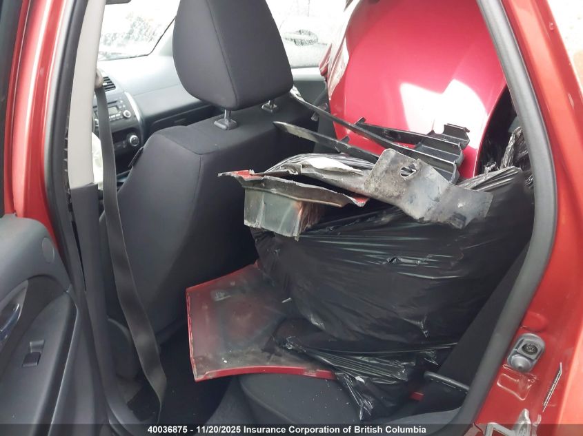 2011 Suzuki Sx4 Touring VIN: JS2YB5A74B6300314 Lot: 40036875