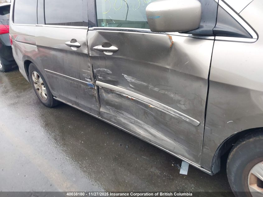 2010 Honda Odyssey Ex VIN: 5FNRL3H51AB506505 Lot: 40038180