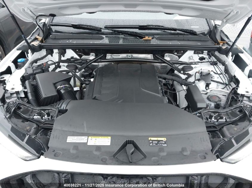 2025 Audi Q5 VIN: WA15AAGUXS2033543 Lot: 40038221