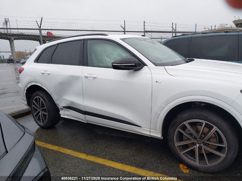 2025 Audi Q5 VIN: WA15AAGUXS2033543 Lot: 40038221