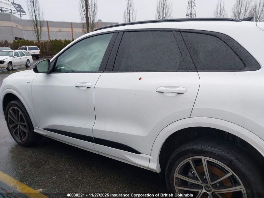 2025 Audi Q5 VIN: WA15AAGUXS2033543 Lot: 40038221