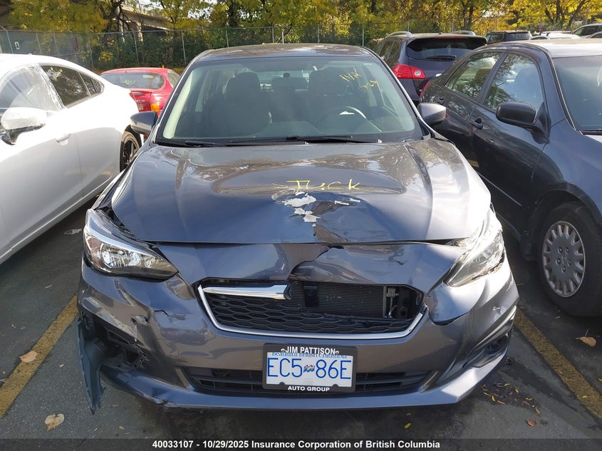 2017 Subaru Impreza VIN: 4S3GTAA63H3712169 Lot: 40033107