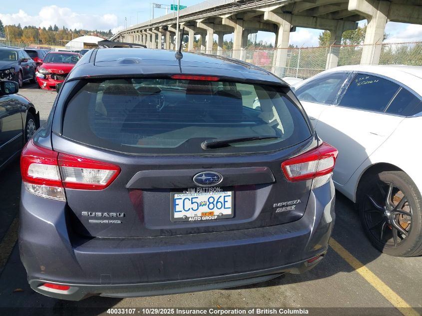 2017 Subaru Impreza VIN: 4S3GTAA63H3712169 Lot: 40033107