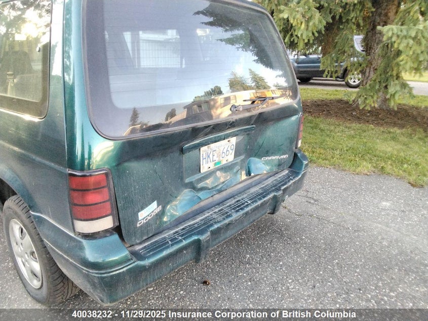 2B4GH2532SR401514 1995 DODGE CARAVAN photo no. 12