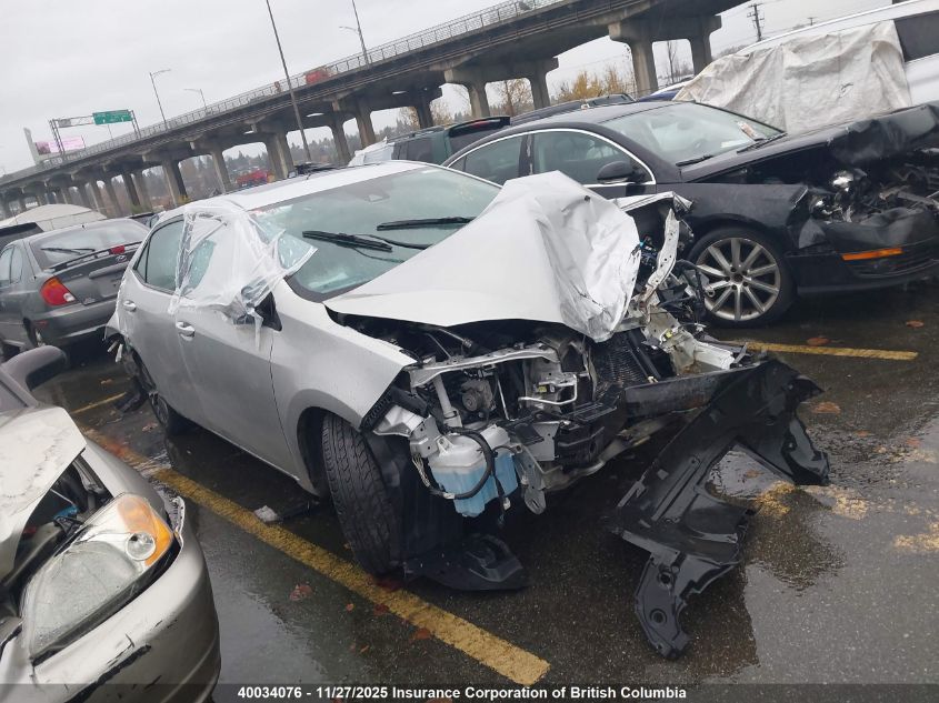 2017 Toyota Corolla L/Le/Xle/Se/Xse VIN: 2T1BURHE4HC845694 Lot: 40034076