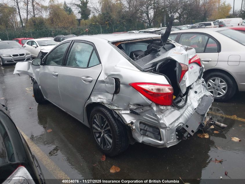 2017 Toyota Corolla L/Le/Xle/Se/Xse VIN: 2T1BURHE4HC845694 Lot: 40034076