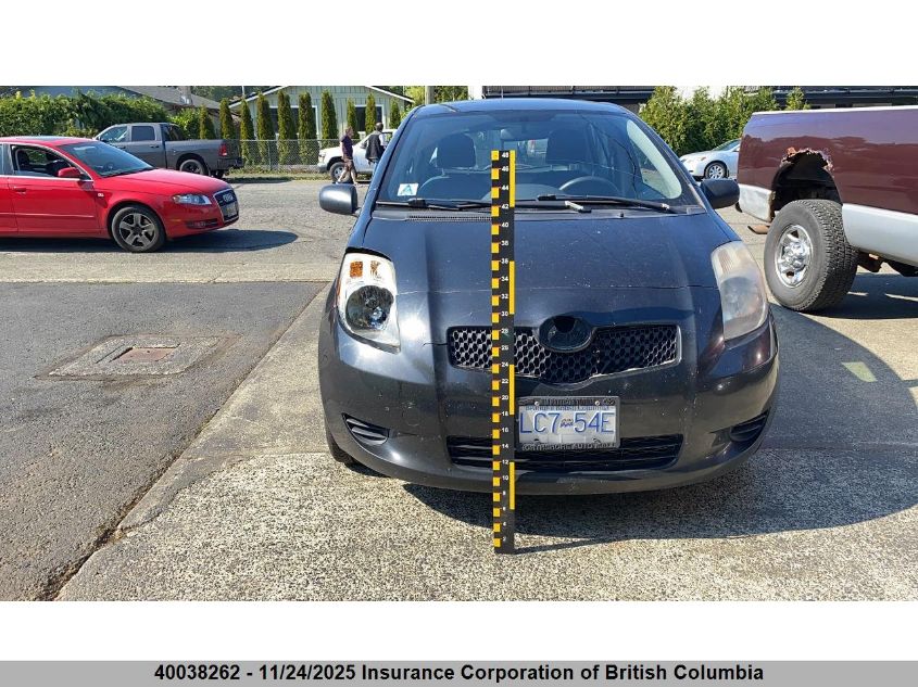 2008 Toyota Yaris VIN: JTDKT923485219571 Lot: 40038262