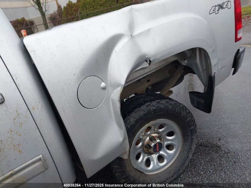 2013 GMC Sierra K1500 Sl VIN: 3GTP2UEA8DG164177 Lot: 40038264