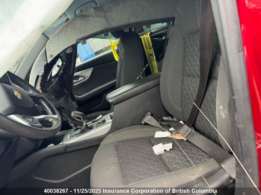 2022 Chevrolet Blazer 2Lt VIN: 3GNKBHR42NS129114 Lot: 40038267