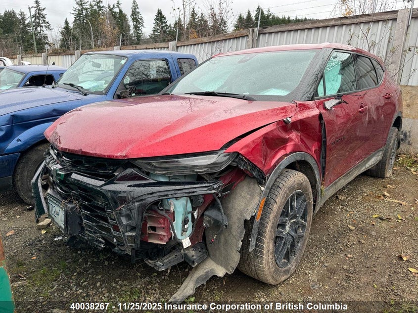 3GNKBHR42NS129114 2022 CHEVROLET BLAZER photo no. 2