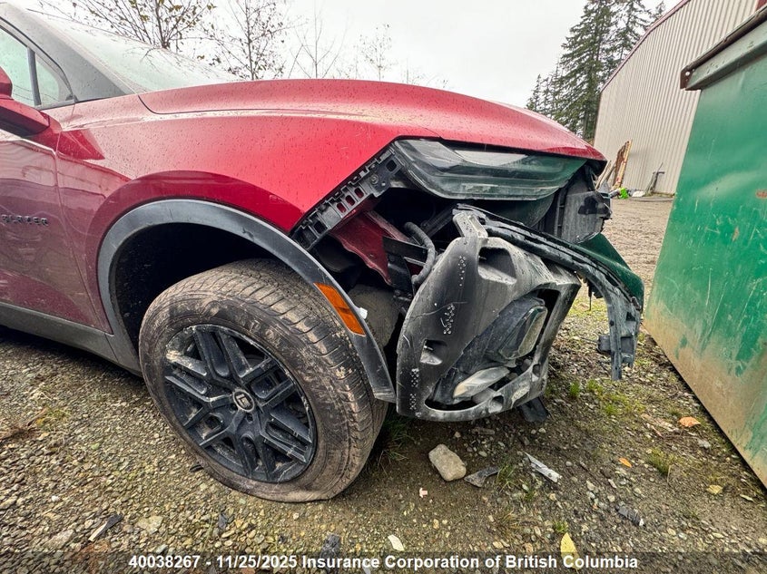 2022 Chevrolet Blazer 2Lt VIN: 3GNKBHR42NS129114 Lot: 40038267