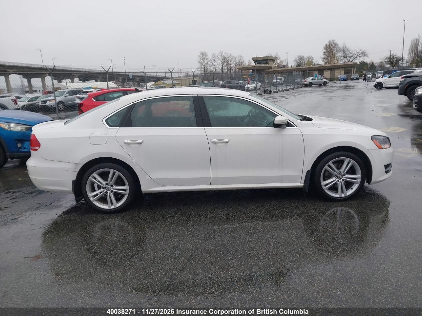2013 Volkswagen Passat Se VIN: 1VWBH7A34DC120565 Lot: 40038271