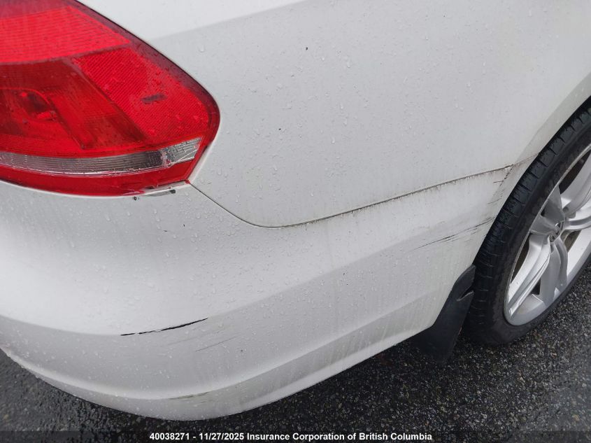 2013 Volkswagen Passat Se VIN: 1VWBH7A34DC120565 Lot: 40038271