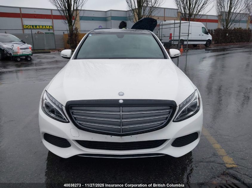 2017 Mercedes-Benz C 300 4Matic VIN: 55SWF4KB8HU210761 Lot: 40038273