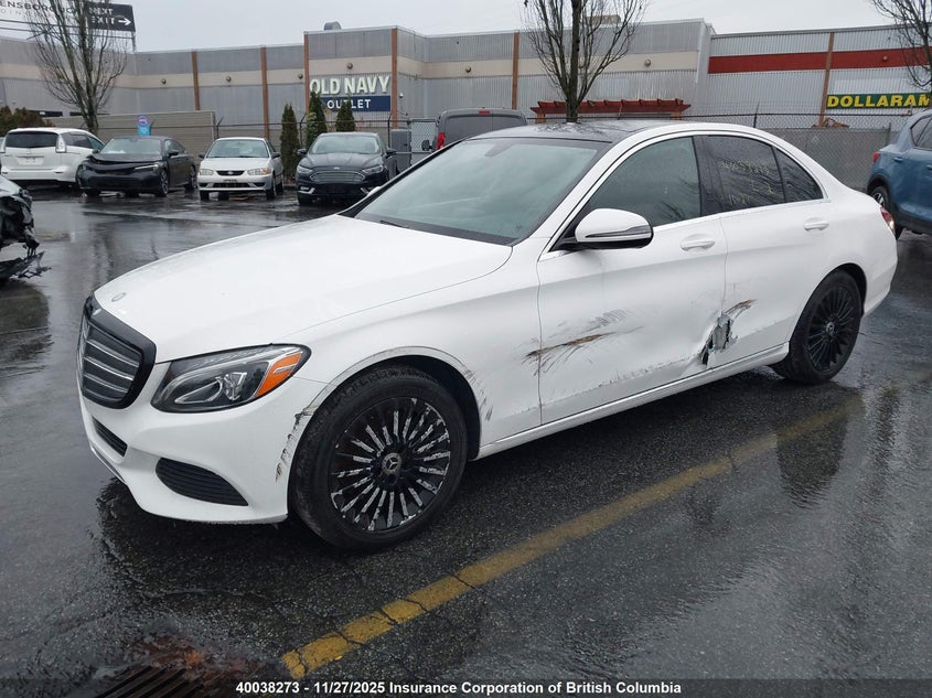 55SWF4KB8HU210761 2017 MERCEDES-BENZ C-KLASSE photo no. 2