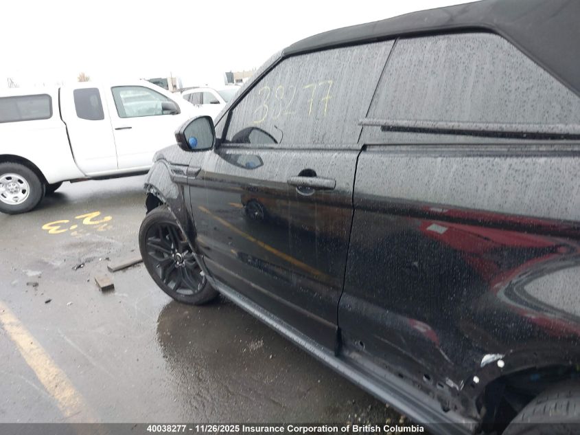 2018 Land Rover Range Rover Evoque Hse Dynamic VIN: SALVD5RX8JH277983 Lot: 40038277