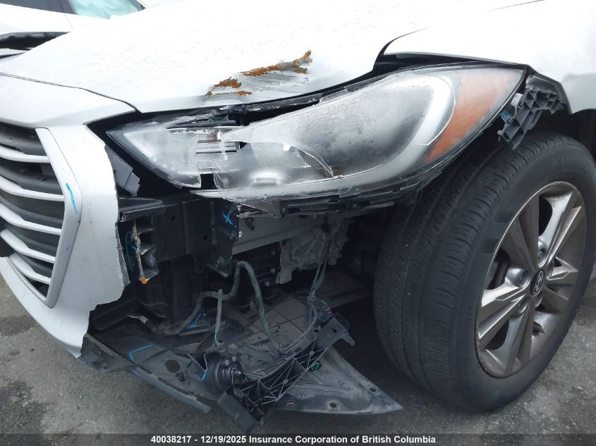 2017 Hyundai Elantra Gl VIN: KMHD84LF2HU379116 Lot: 40038217