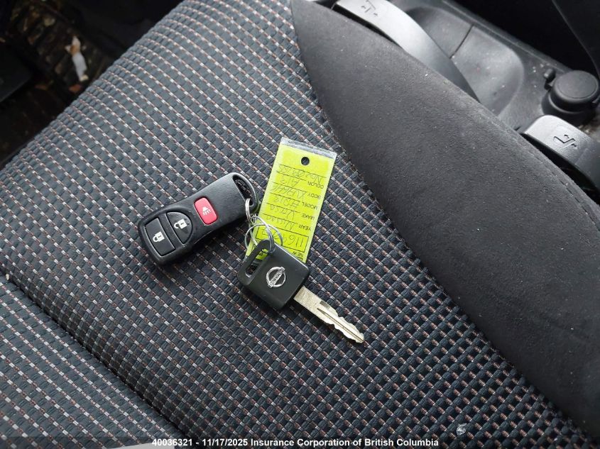 2011 Nissan Versa S/Sl VIN: 3N1BC1CP9BL477338 Lot: 40036321