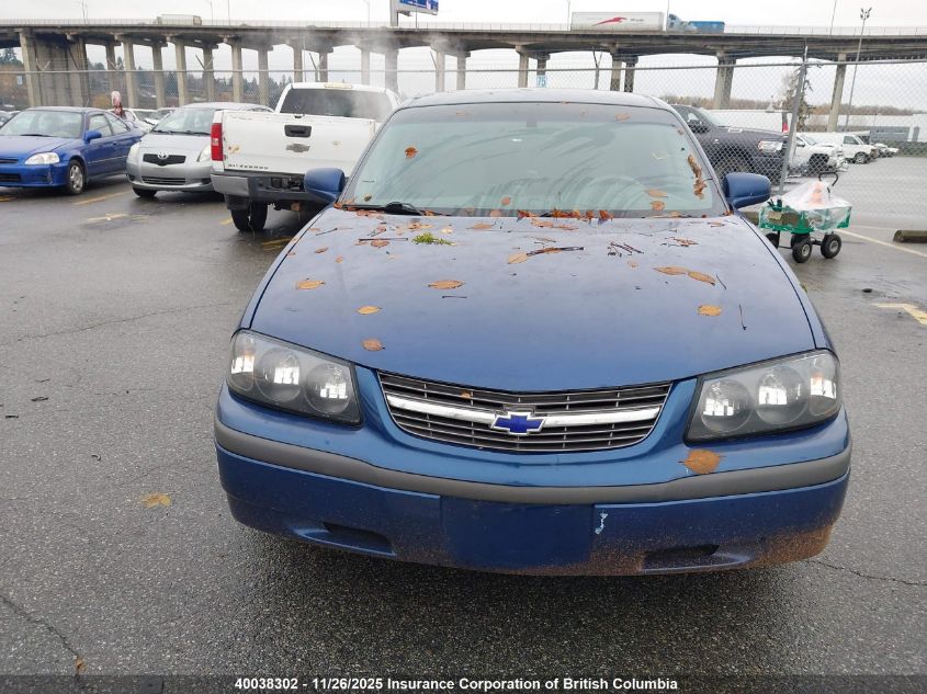 2004 Chevrolet Impala VIN: 2G1WF52EX49419122 Lot: 40038302