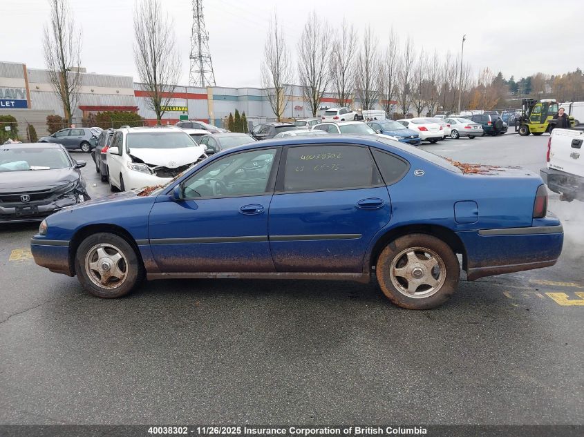 2004 Chevrolet Impala VIN: 2G1WF52EX49419122 Lot: 40038302